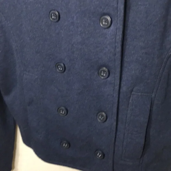 Aeropostale Double Breasted Fleece Pea coat - Picture 4 of 9